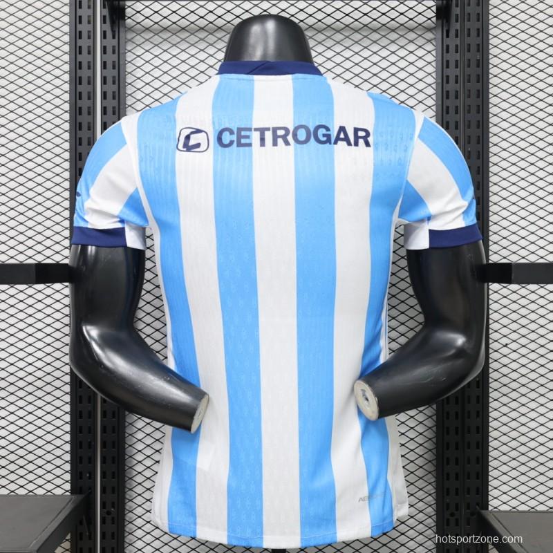 Player Version 26/27 Racing Club Blue & White Stripes Home Jersey
