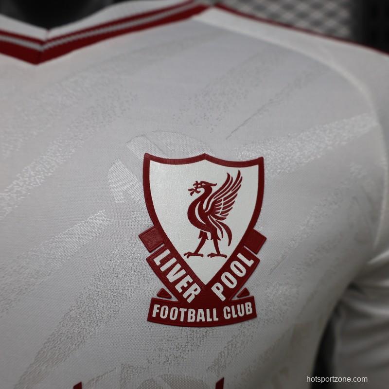 Player Version 26/27 Liverpool Away White Jersey