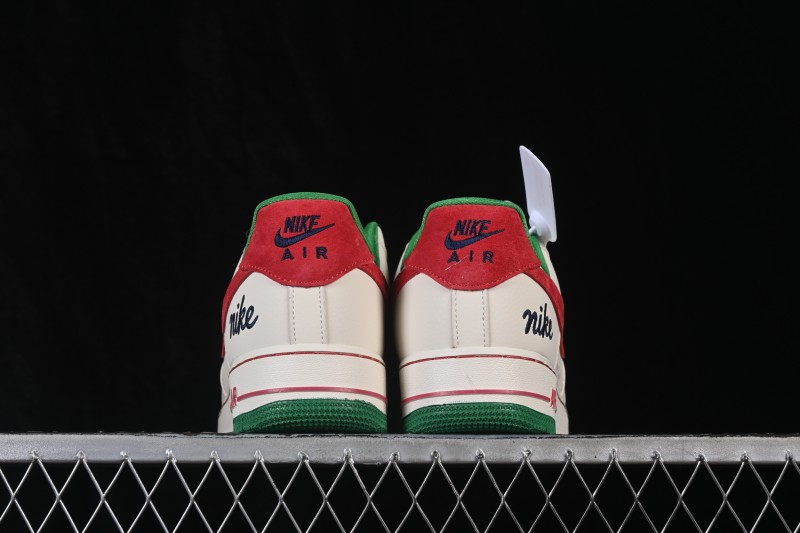 Nike Air Force 1 '07 Low Casual Skateboarding Shoes with Full-Length Air Cushion - FV3694-108