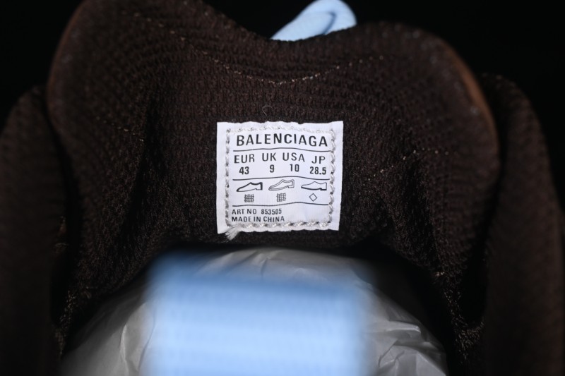 Balenciaga Monday Ultra Sneaker Leather Round-Toe Lace-Up Low-Top Lifestyle Shoes - WMNDI2994