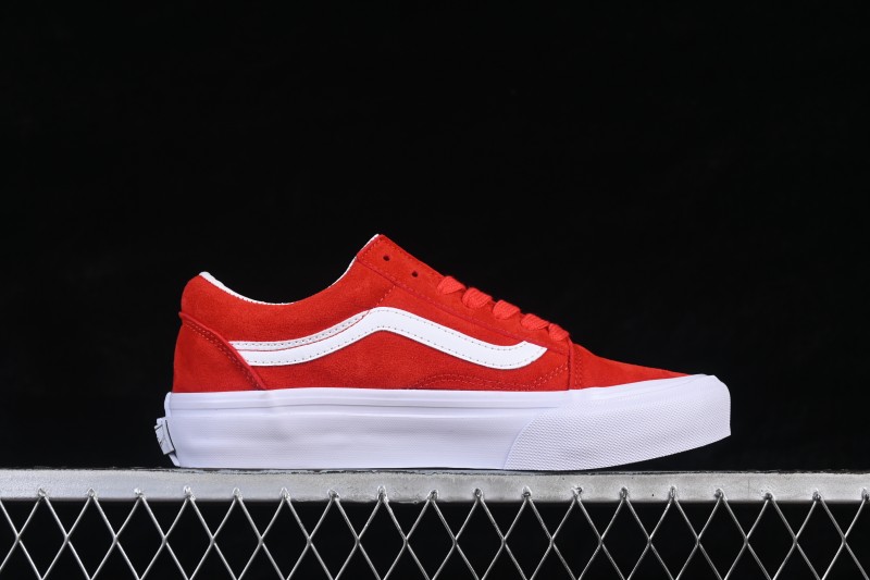 Vans Old Skool Frayed Low-Top Skateboarding Shoes - VN000D9VCJE