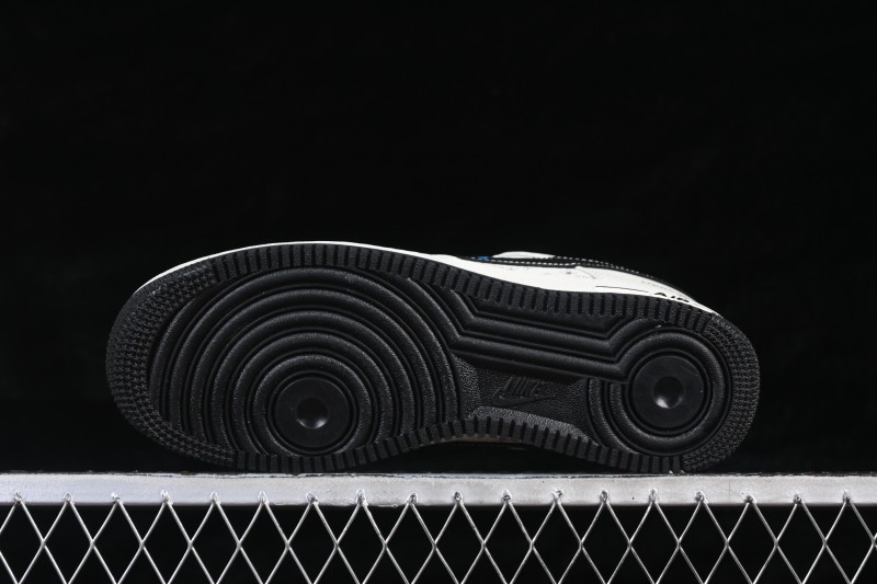 Nike Air Force 1 '07 Low Collaborative White Black Printed Casual Sneakers - XY9025-013