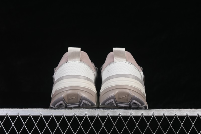 Nike V2K Run Retro Low-Top Running Shoes with Cushlon Foam and Shock Absorption - FD0736-011