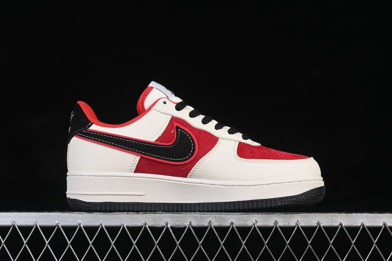 Nike Air Force 1 '07 Low Chinese New Year Limited Edition White Black Red Low-Top Casual Skateboarding Shoes - DN1688-822