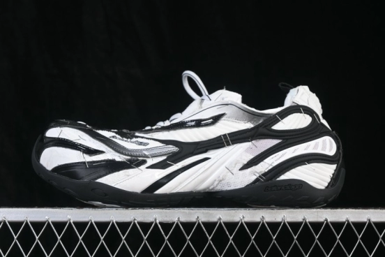 Balenciaga Soleless Staple Round-Toe Lace-Up Low-Top Lifestyle Sneakers - WOYX01910