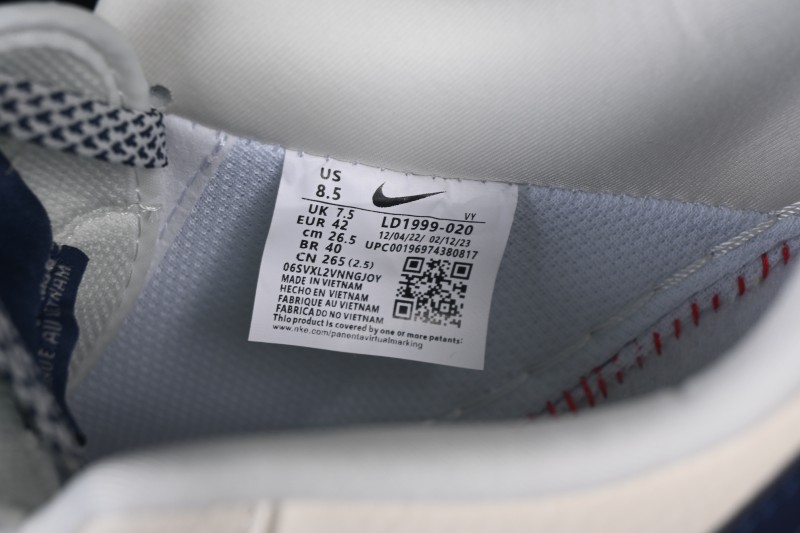 Nike Air Force 1 '07 Low Stussy Collaboration Skateboarding Shoes - LD1999-020