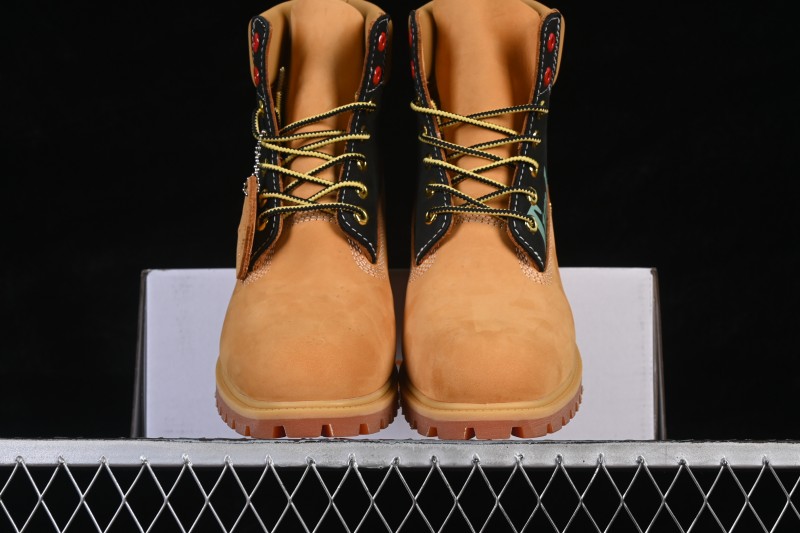 Timberland Heritage 6-Inch Waterproof Premium Leather Boots with Cushioned Collar and Anti-Fatigue Technology - TB010061713