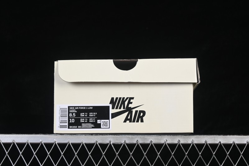 Nike Air Force 1 '07 Low Retro Basketball Shoes with Classic Leather Upper and Cushioned Sole - BK1916-001