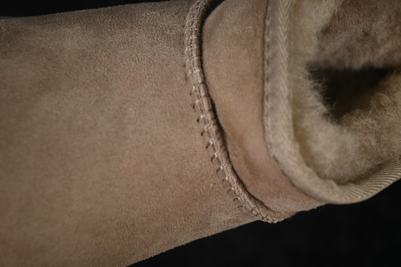 UGG Classic Ultra Mini Boots with Sheepskin Wool Lining and Water-Resistant Finish - 1116109