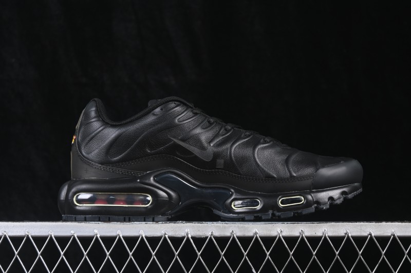Nike ACW Air Max Plus Retro Running Shoes with Full-Grain Leather and Vapor Air Cushion - FD7855-001
