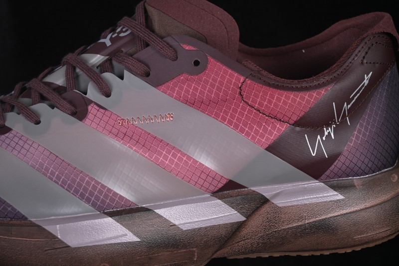 Y-3 x Adidas Adizero Adios 4 Running Shoes with Lightweight Breathable Low-Top Design - KI7791