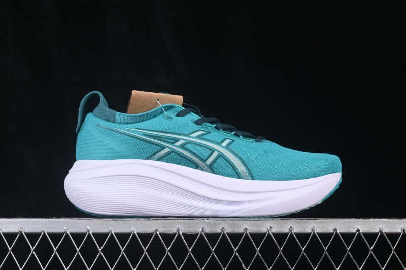 Asics Gel-Nimbus 27 Retro Casual Running Shoes with Cushioning for Men - 1011B958-400