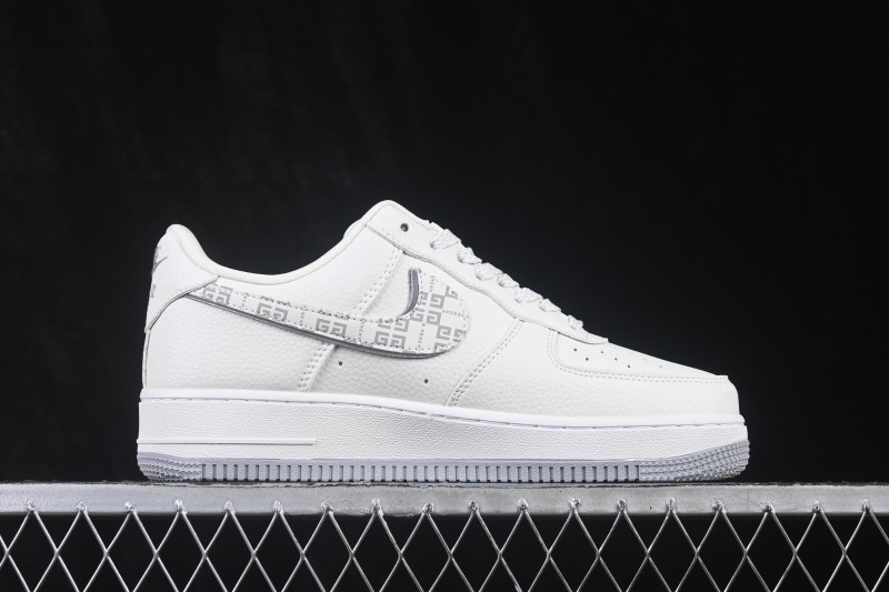 Nike Air Force 1 '07 Low Casual Skateboarding Shoes with Full-Length Air Cushion - WY0655-126