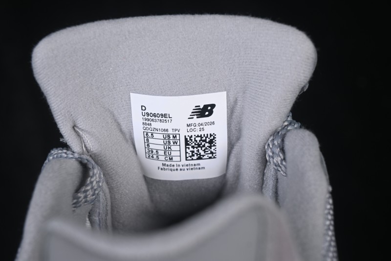 New Balance Retro Casual Running Shoes with ABZORB Cushioning - U90609EL