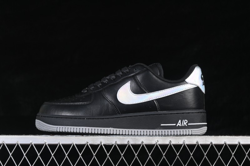 Nike Air Force 1 '07 Low Midnight Phantom Silver Basketball Lifestyle Sneakers - FZ0627-010