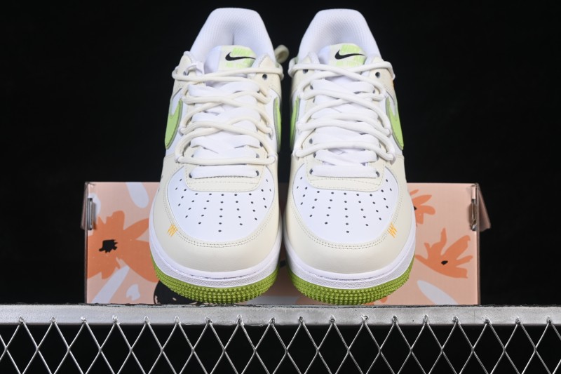 Nike Air Force 1 '07 Low Casual Skateboarding Shoes with Hand-Drawn Graphic Details - YY2024-315
