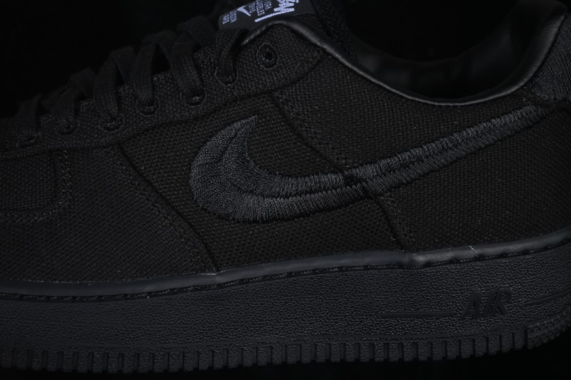 Nike Air Force 1 '07 Low Stussy Collaboration Casual Skateboarding Shoes - CZ9084-001