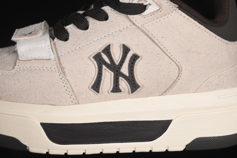 New York MLB Chunky Liner Mid Hairy New York Yankees Heightening Thick-Soled Running Shoes - 3ASXH015N50BGS