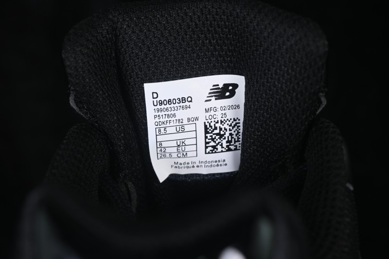 New Balance 9060 Retro Running Shoes with ABZORB Cushioning - U90603BQ
