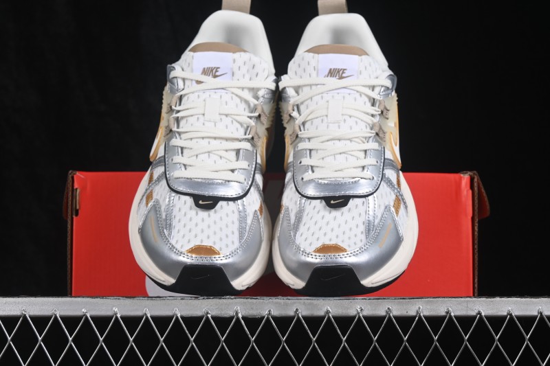Nike V2K Run Retro Running Shoes with Cushlon Midsole and Vintage Design - HJ7245-100