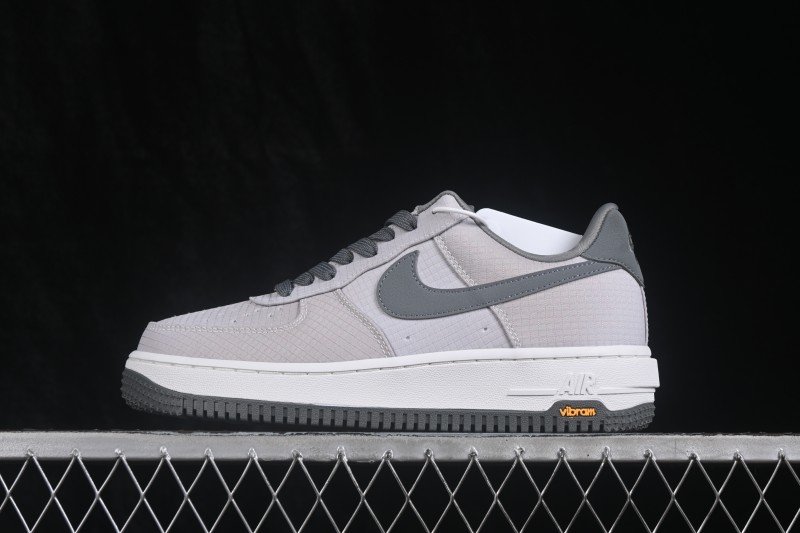 Nike Air Force 1 '07 Low Basketball Shoes with Classic Leather Upper and Cushioned Sole - IH1943-100