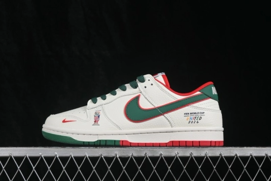 Nike SB Dunk Low World Cup Theme Premium Custom Low-Top Skateboarding Shoes - NH0601-494