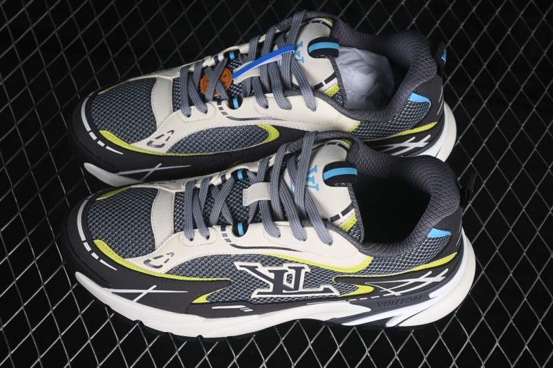 LV Tatic Runner Louis Vuitton Casual Running Shoes with Breathable Mesh and Tech Fabric - W.F6