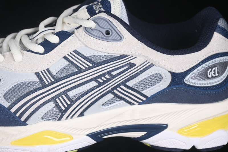 Asics Gel-NYC 2.0 Retro Running Shoes with Breathable Mesh and Suede Upper - 1203A895-020