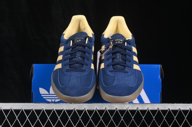 Adidas Originals Gazelle Indoor Retro Low-Top Casual Skateboarding Shoes with Anti-Slip Wear-Resistant Sole - IH6798