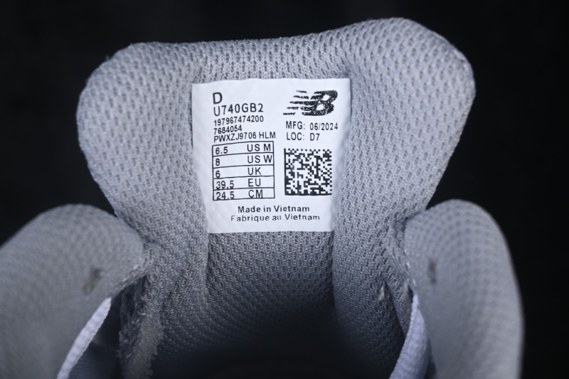 New Balance 740 Series Retro Dad-Style Running Shoes for Casual Jogging - U740GB2