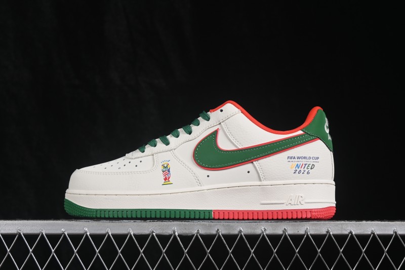 Nike Air Force 1 '07 Low World Cup Theme Casual Sneakers - DD1982-371