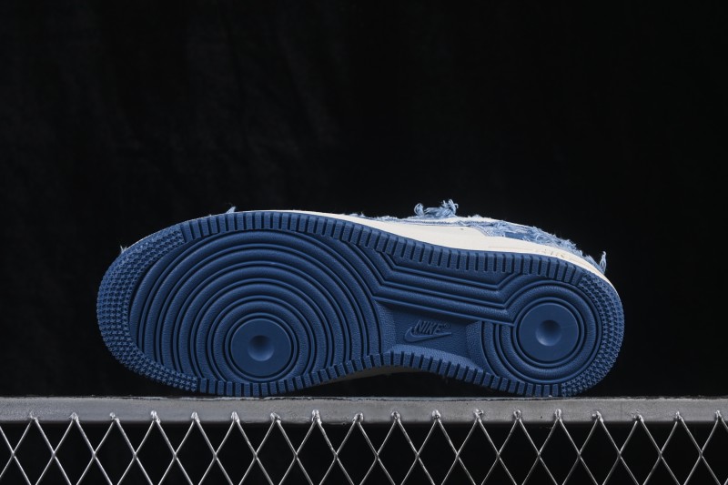 Nike Air Force 1'07 Low Collaboration Skateboarding Shoes with Full-Length Air Cushion - JL8888-002