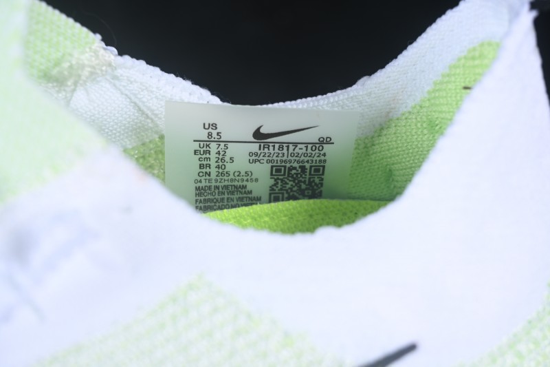Nike Zoom VaporFly Next% 3 Prototype Marathon Running Shoes with Dual Air Zoom and ZoomX Foam - IR1817-100