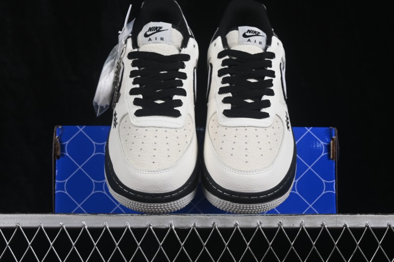 Nike Air Force 1 '07 Low Basketball Shoes with Full-Length Air Cushion - FD9763-102
