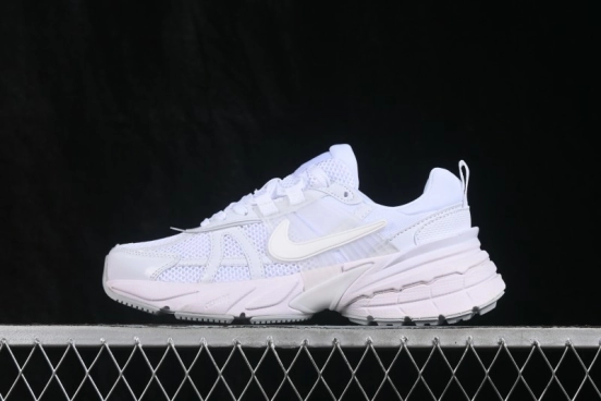 Nike V2K Run Retro Running Shoes with Cushlon Foam and Vintage Design - FD0736-113
