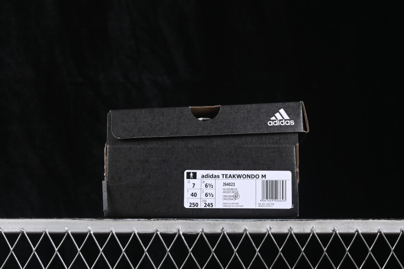 Adidas Originals Taekwondo Low-Top Training Shoes with Wraparound Fit and Non-Slip Sole - JS4023