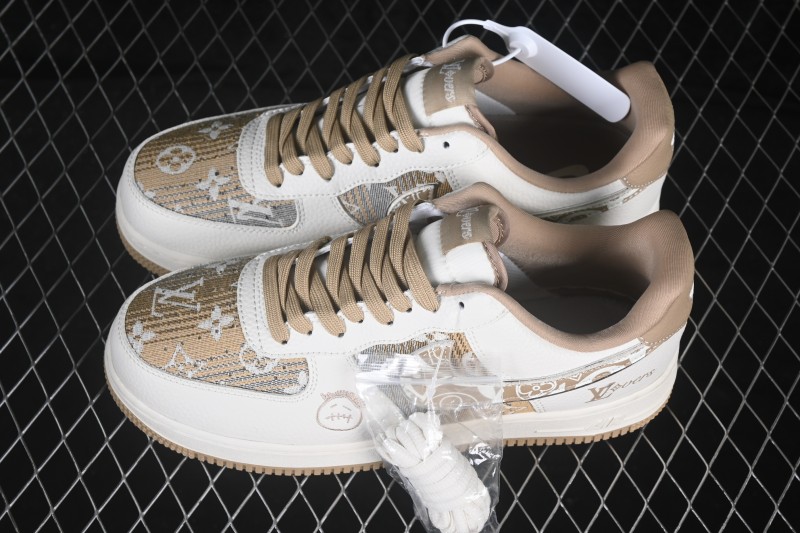 Nike Air Force 1 '07 Low Casual Sneakers with Full-Length Air Cushion - DW8806-031