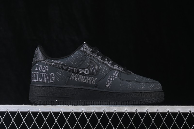 Nike Air Force 1 '07 Low Low-Top Casual Sneakers with Full-Length Air Cushion - II1549-001