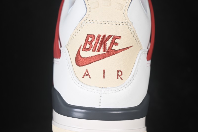 Air Jordan 4 Retro Nigel Sylvester Brick After Brick White Red - IQ8055-100