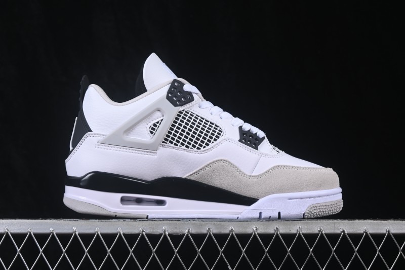 Nike Air Jordan 4 Retro Basketball Shoes Military Black - DH6927-111
