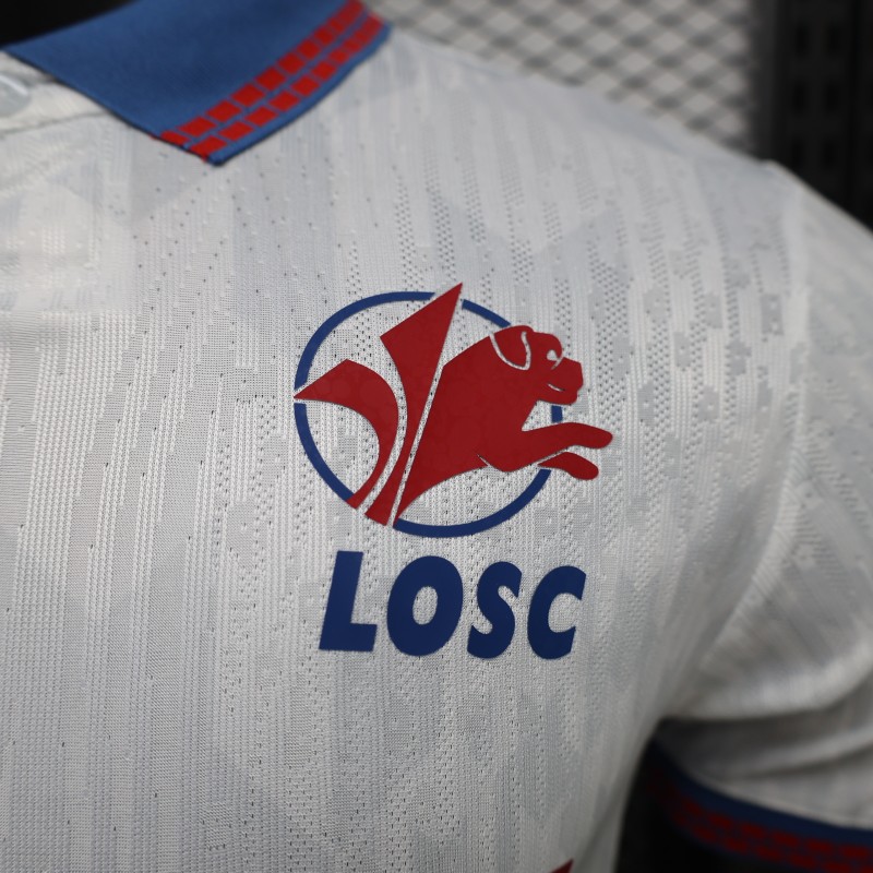 Player Version 26/27 LOSC Lille White Away Jersey