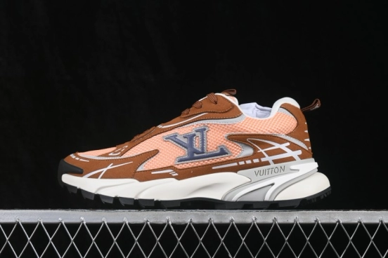 Louis Vuitton Tatic Runner Pharrell Williams Collaboration Functional Dad Shoes - Brown
