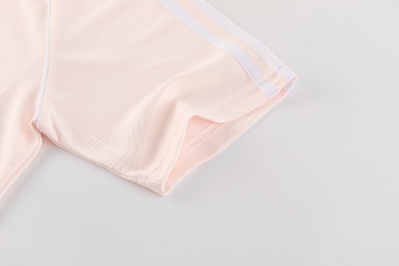 26/27 Adidas AD15 Pink Short Sleeve+Soccer Shorts
