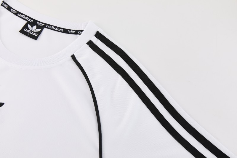 26/27 Adidas AD15 White Short Sleeve+Soccer Shorts