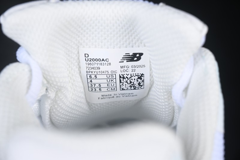 New Balance 2000 Series Retro Dad Style Casual Running Shoes U2000AC