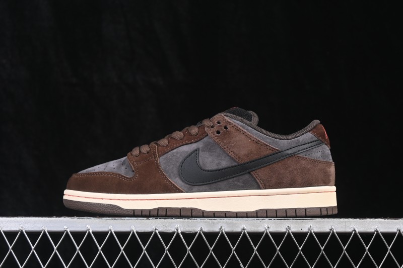 Nike SB Dunk Low Baroque Brown Adobe Retro Low-Top Skate Shoes - HQ1625-200