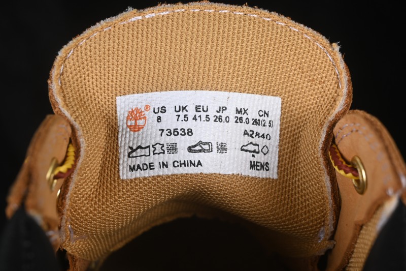 Timberland Classic Low-Top Yellow Boots - 073538