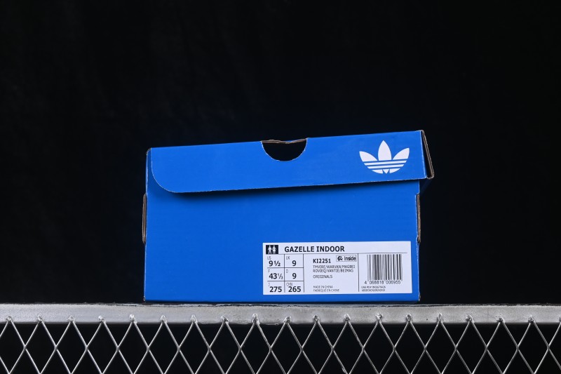 Adidas Originals Gazelle Indoor Retro Casual Anti-Slip Wear-Resistant Low-Top Sneakers - KI2251