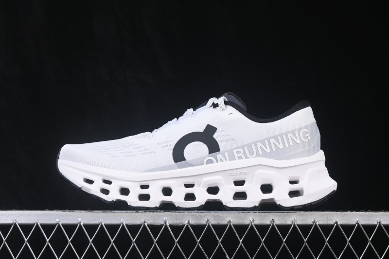 On Cloudmonster 3 Comfort Anti-Slip Wear-Resistant Cushioned Running Shoes - 3MG10051200 White White