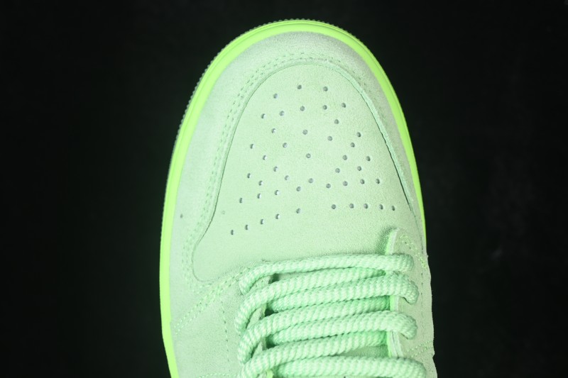 Nike Air Jordan 1 Low Retro Cultural Basketball Shoes Fluorescent Green - IV6501-337